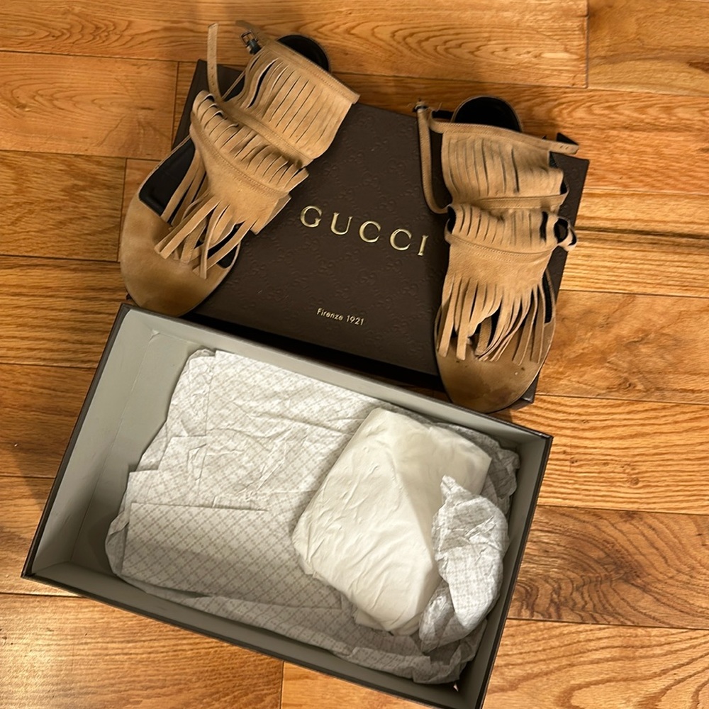 Gucci moccasin sandal